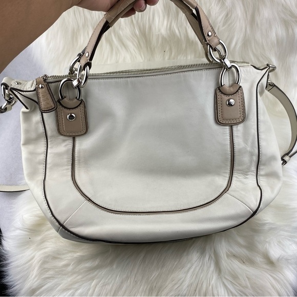 COACH KRISTIN SPECTATOR LEATHER SATCHEL BAG - Picture 3 of 9